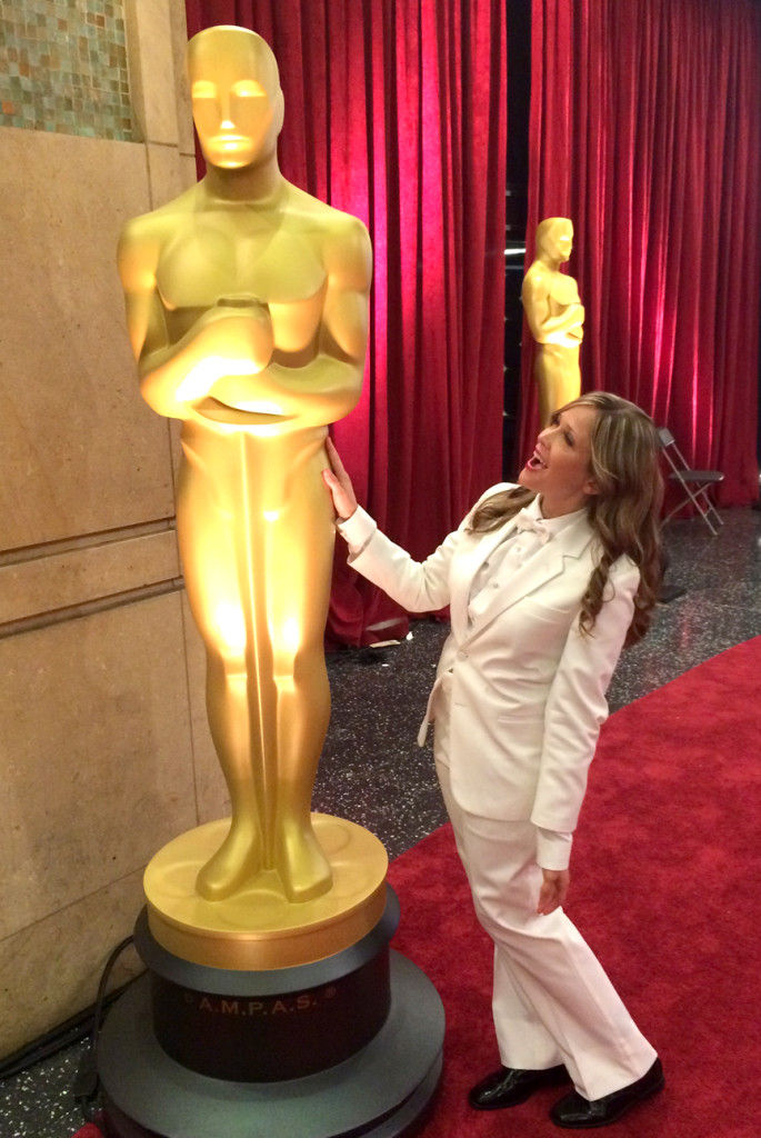 Suzanne Waters at The 87th Annual Academy Awards