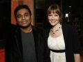 Singing with AR Rahman at an Oscar Party